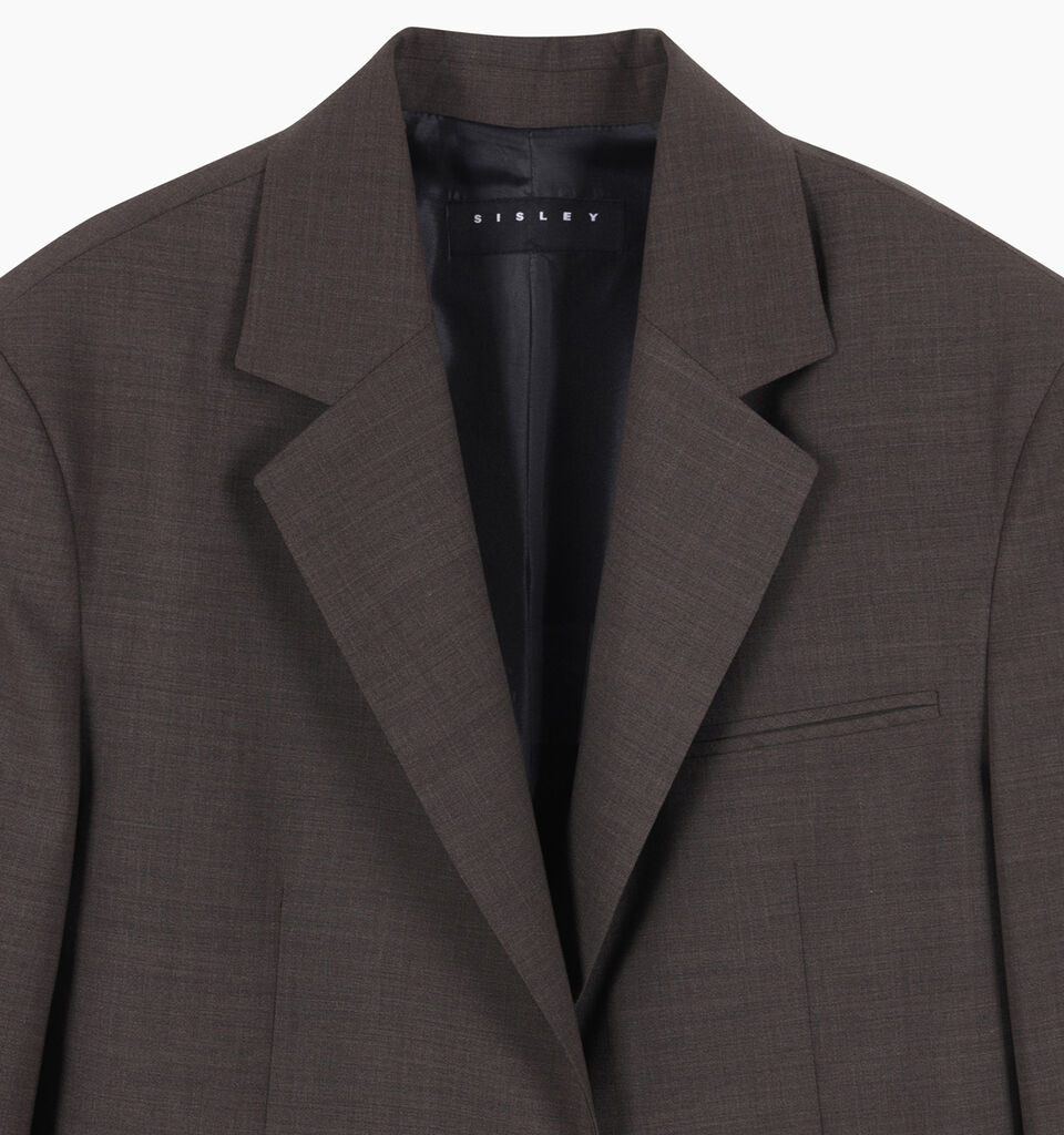 JACKET - sisley k blazer - Brown | Sisley K image number 3